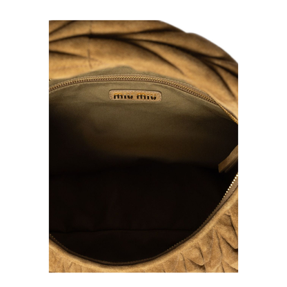 Wander Quilted Suede Bag