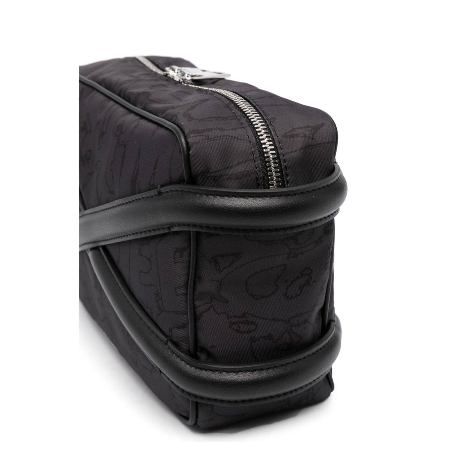 Black Nylon Harness Crossbody Bag