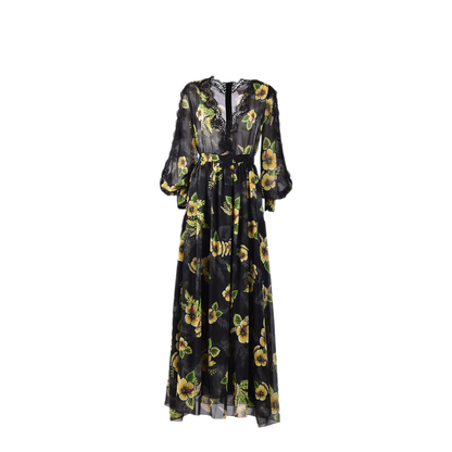 MAYFEYR - ERMANNO - Black Dresses - D44EQ049EC9EC9MF338