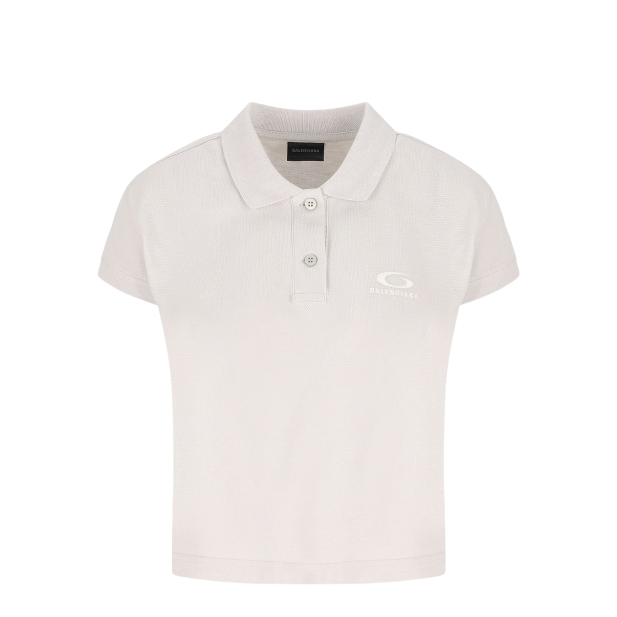 Cotton Pique Polo Shirt With Sport Icon Logo