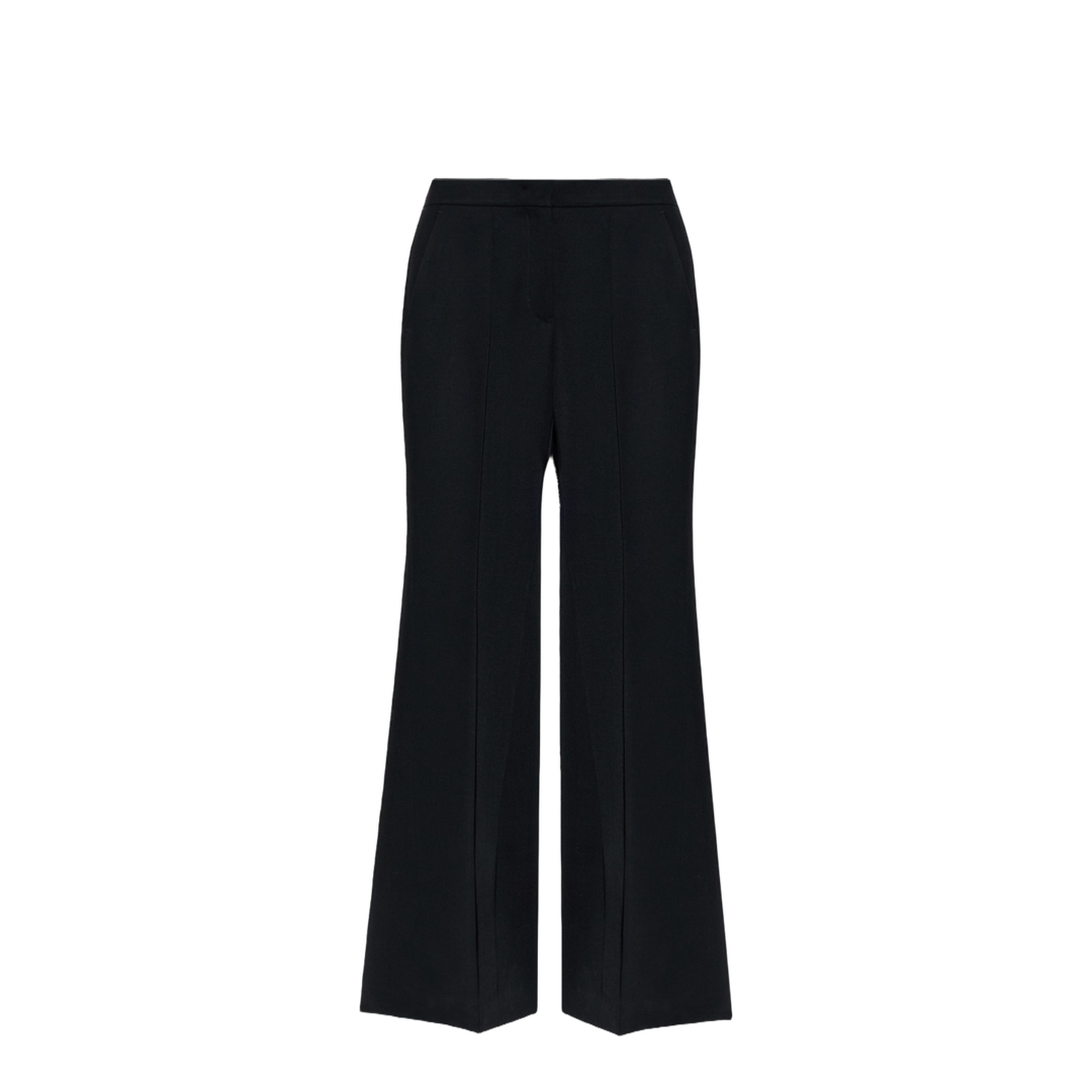 Wool Flared Trousers