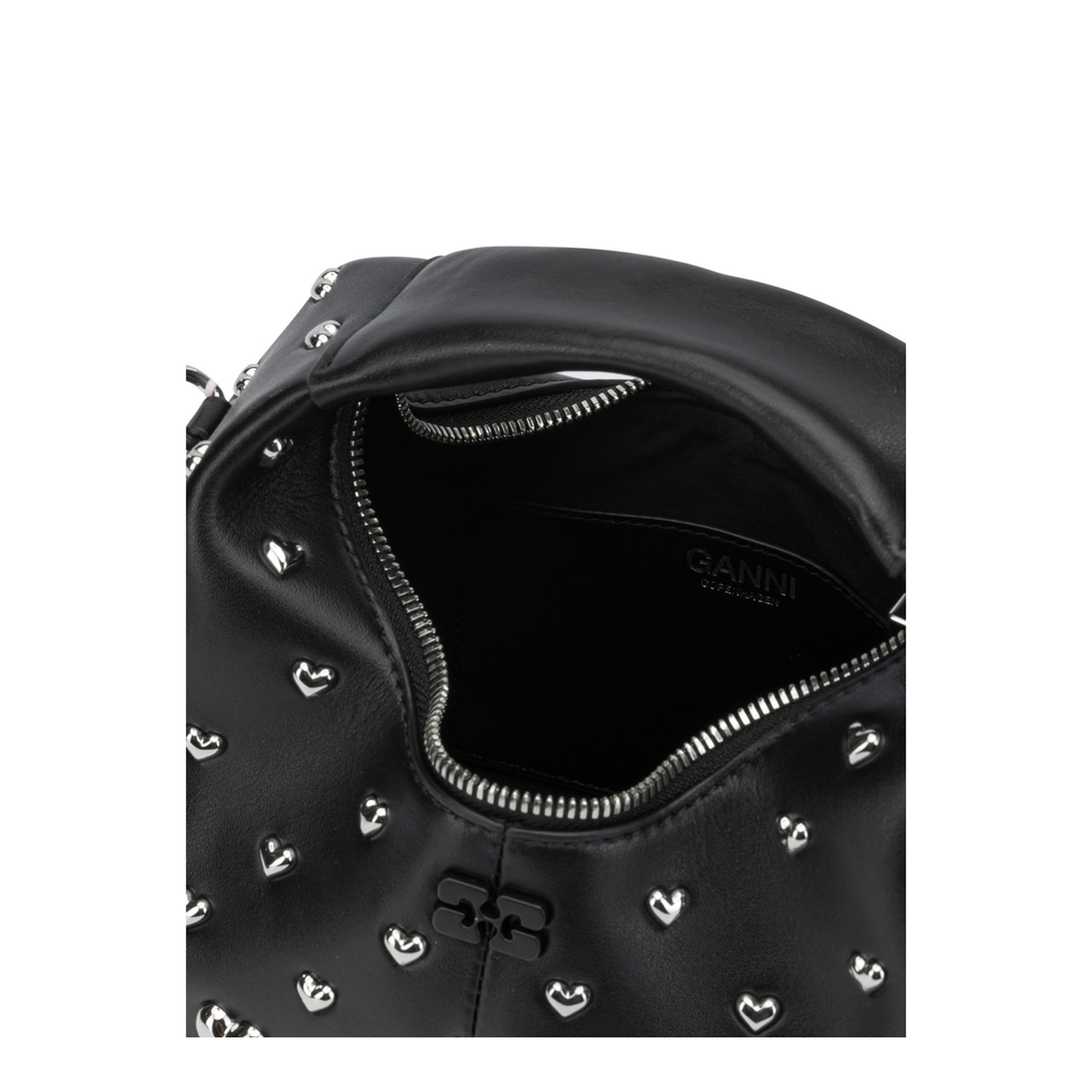 MAYFEYR - Ganni - Mini Hobo Heart Small Handbag - C1040015099