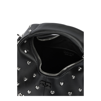 MAYFEYR - Ganni - Mini Hobo Heart Small Handbag - C1040015099