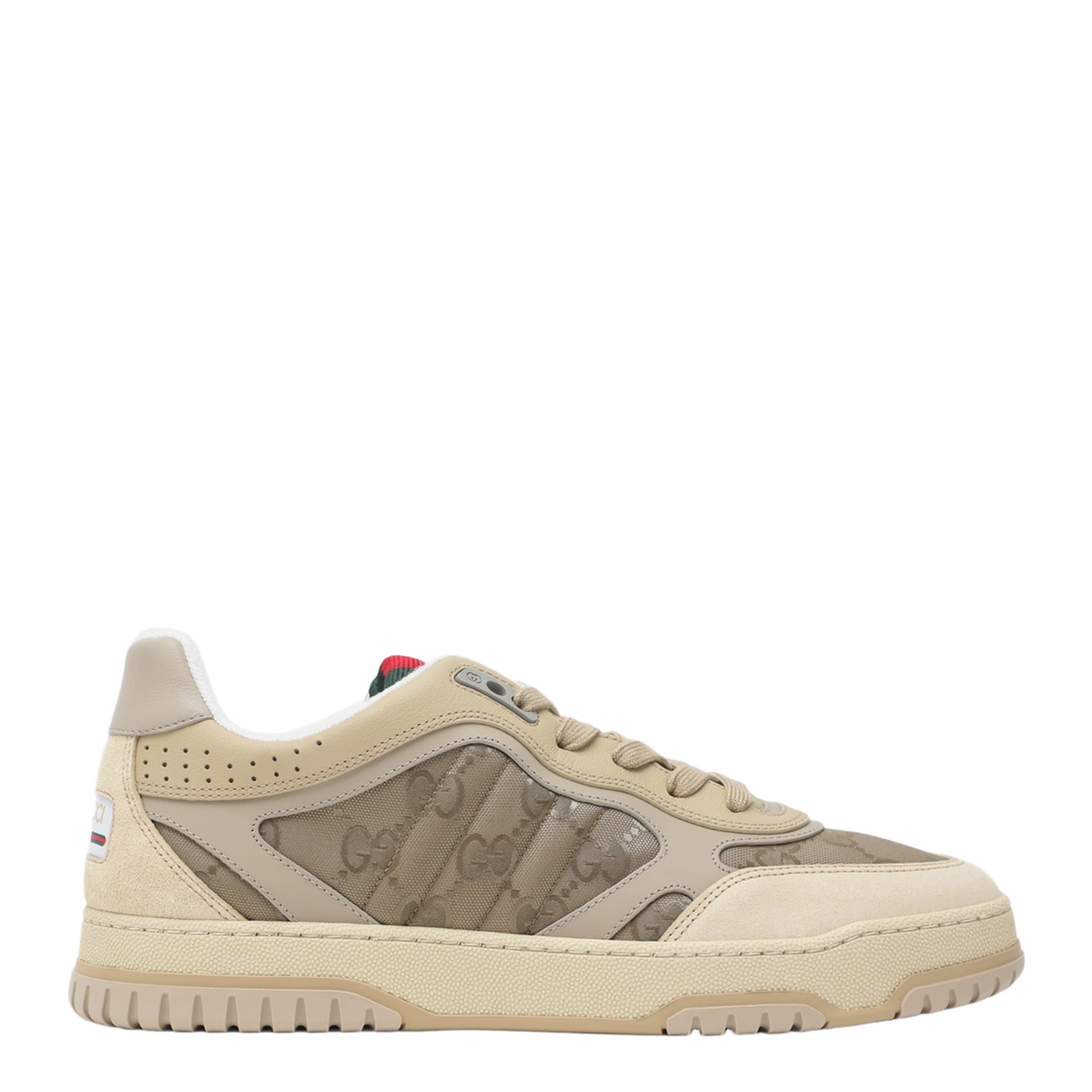 Re-Web Brown and Beige Sneaker