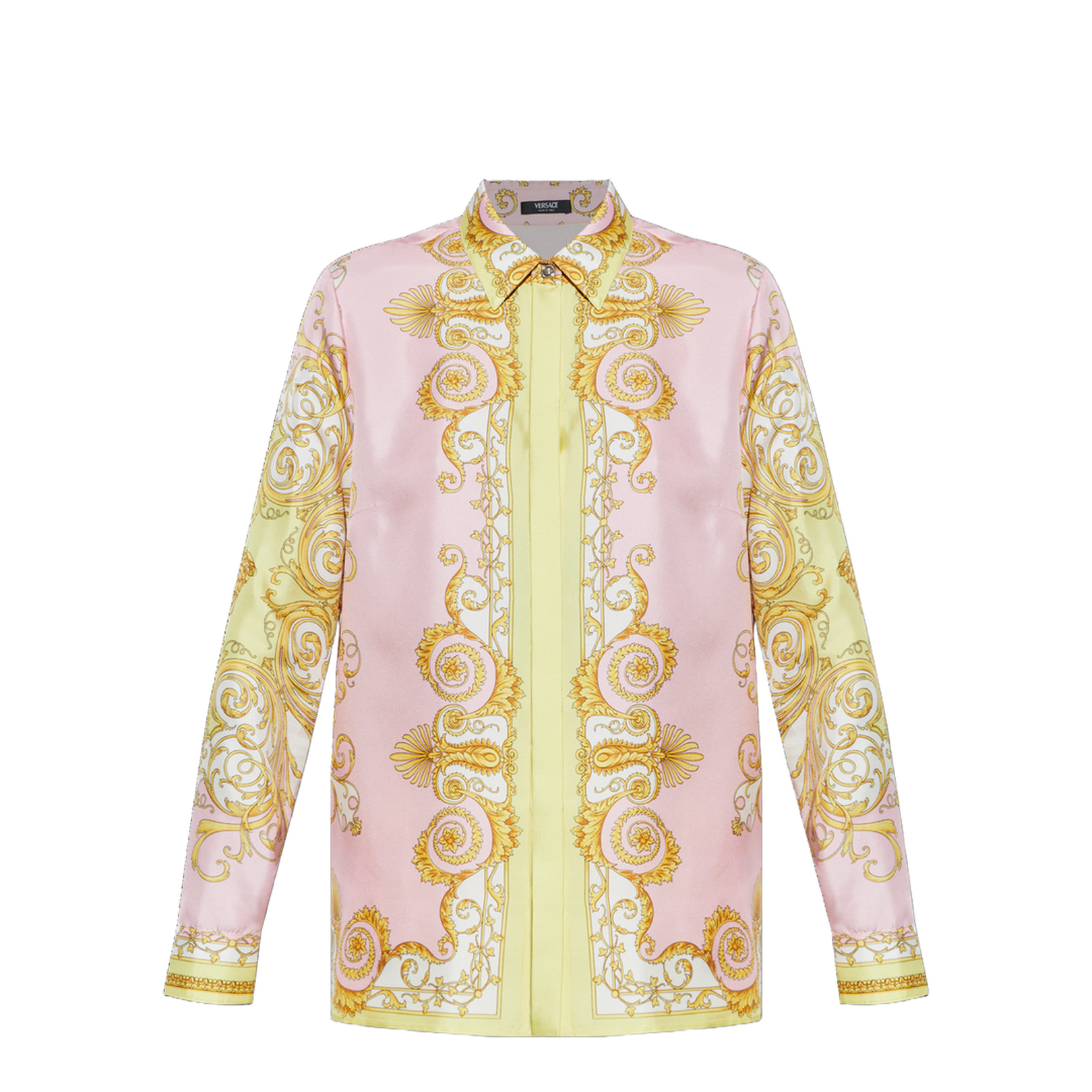 Formal Shirt Silk Twill Print Spring Barocco Foulard