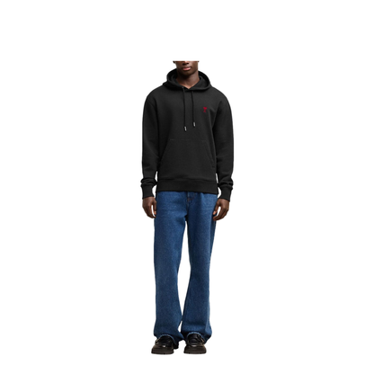 Black Red De Coeur Hoodie