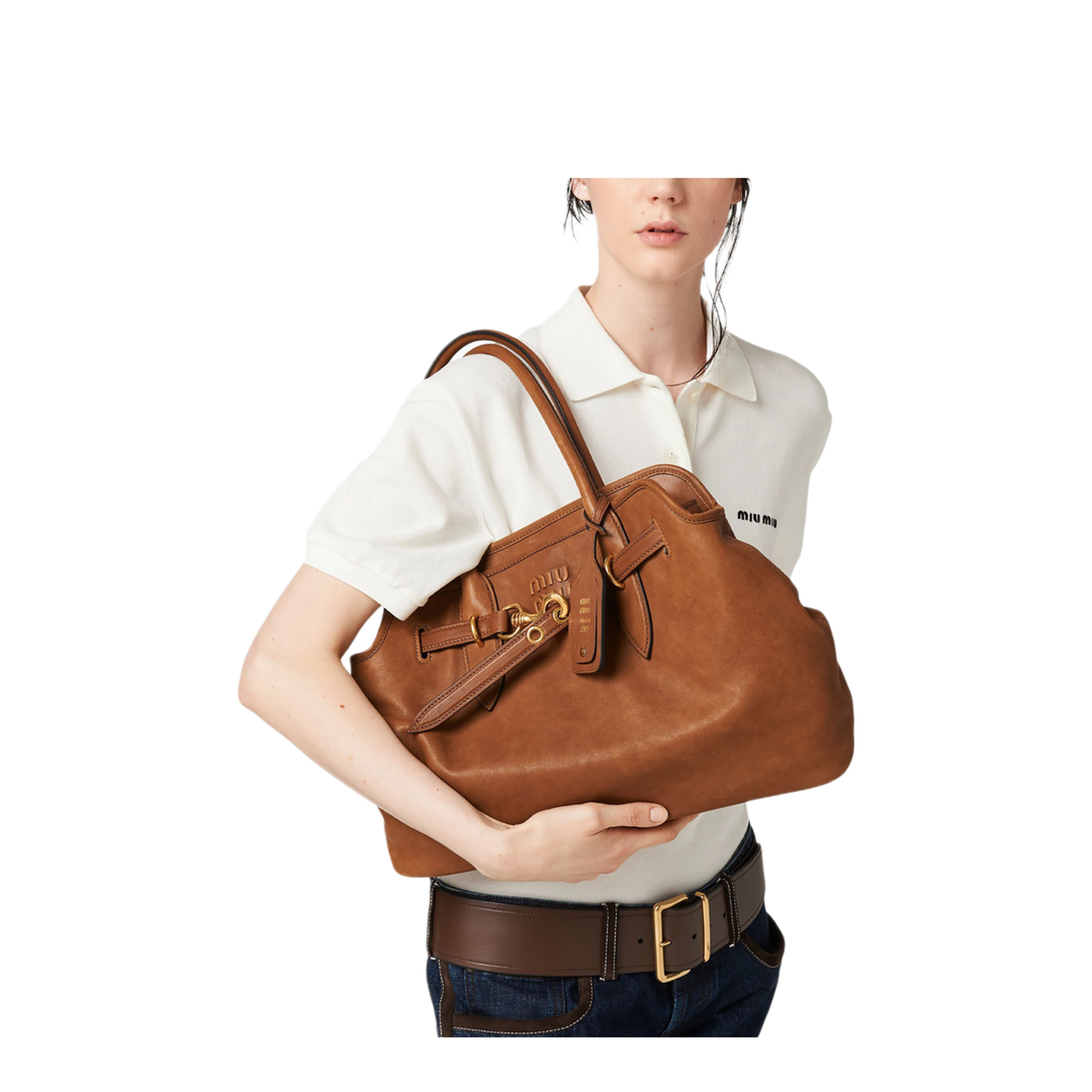 MAYFEYR - Miu Miu - Aventure Handbag - 5BG291VOON2BBLF0316
