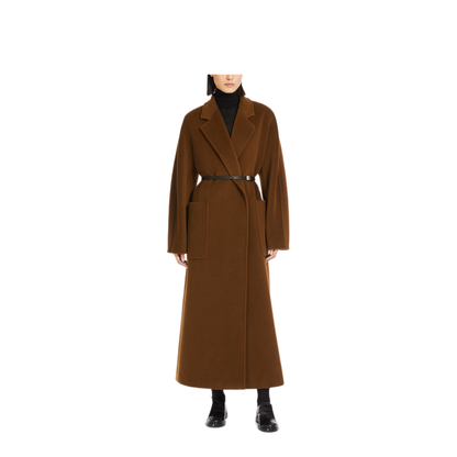MAYFEYR - Max Mara - Camel Colour Robe Coat - 2421016503600ATTUALE010