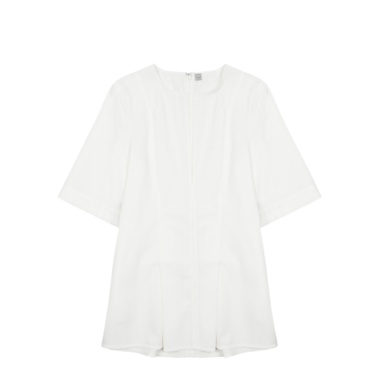 MAYFEYR - Toteme - Plisse Blouse With V Neck - 262WRT0735FB0490047
