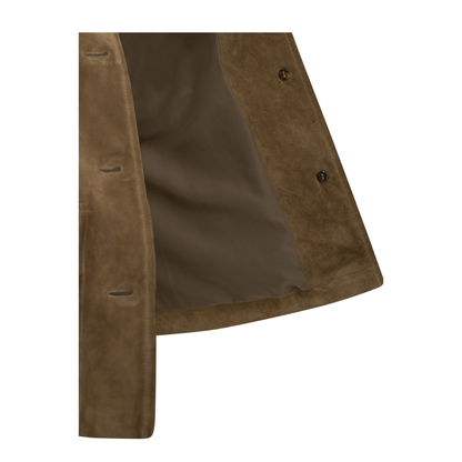 MAYFEYR - Semper - Suede Jacket - WMNSUECOACHMARRONECHIARO