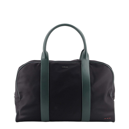 Nylon Travel Bag in Black