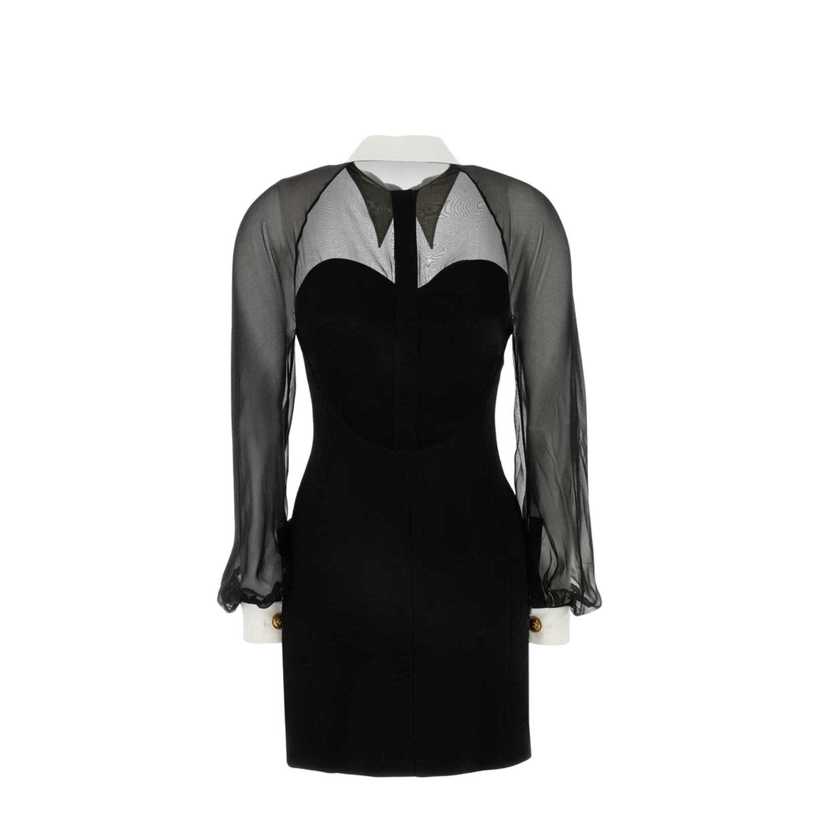Dress with Transparent Back