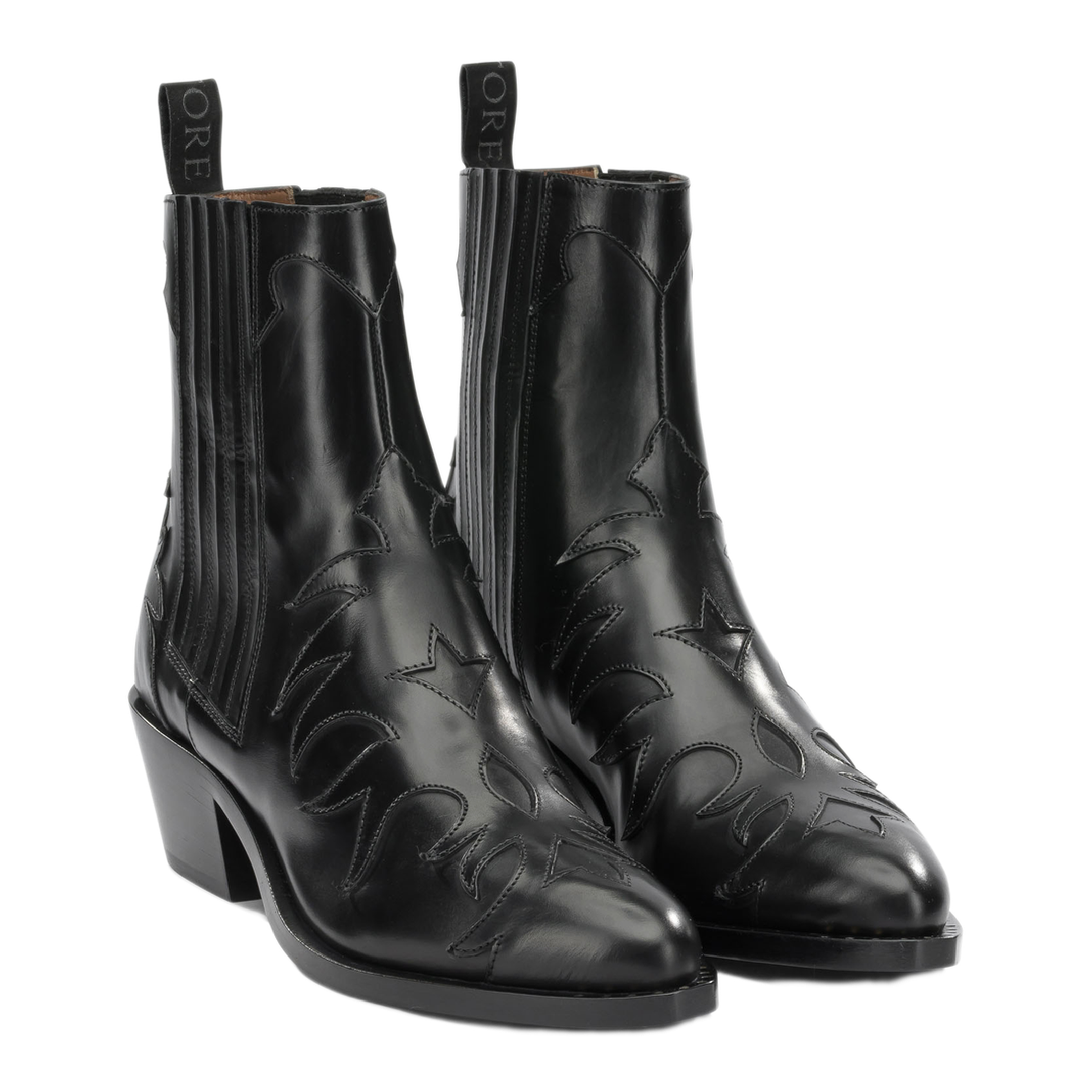 MAYFEYR - Sartore - Parma 45 Mm Cowboy Ankle Boots - SR3645PARMANERO