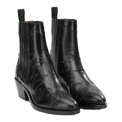 MAYFEYR - Sartore - Parma 45 Mm Cowboy Ankle Boots - SR3645PARMANERO