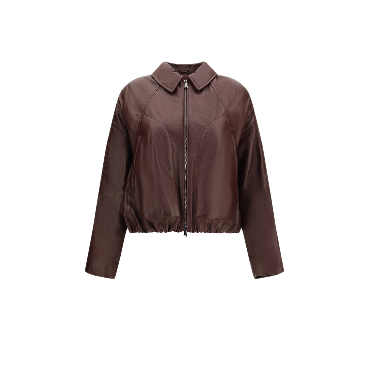 MAYFEYR - Brunello Cucinelli - Nappa Jacket With Drawstring And Monili - MPNMO7638C4187