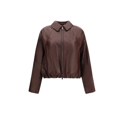 MAYFEYR - Brunello Cucinelli - Nappa Jacket With Drawstring And Monili - MPNMO7638C4187
