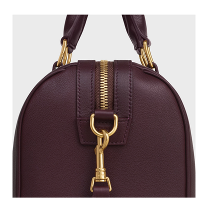 Boston Satchel Bag Handbags Bordeaux