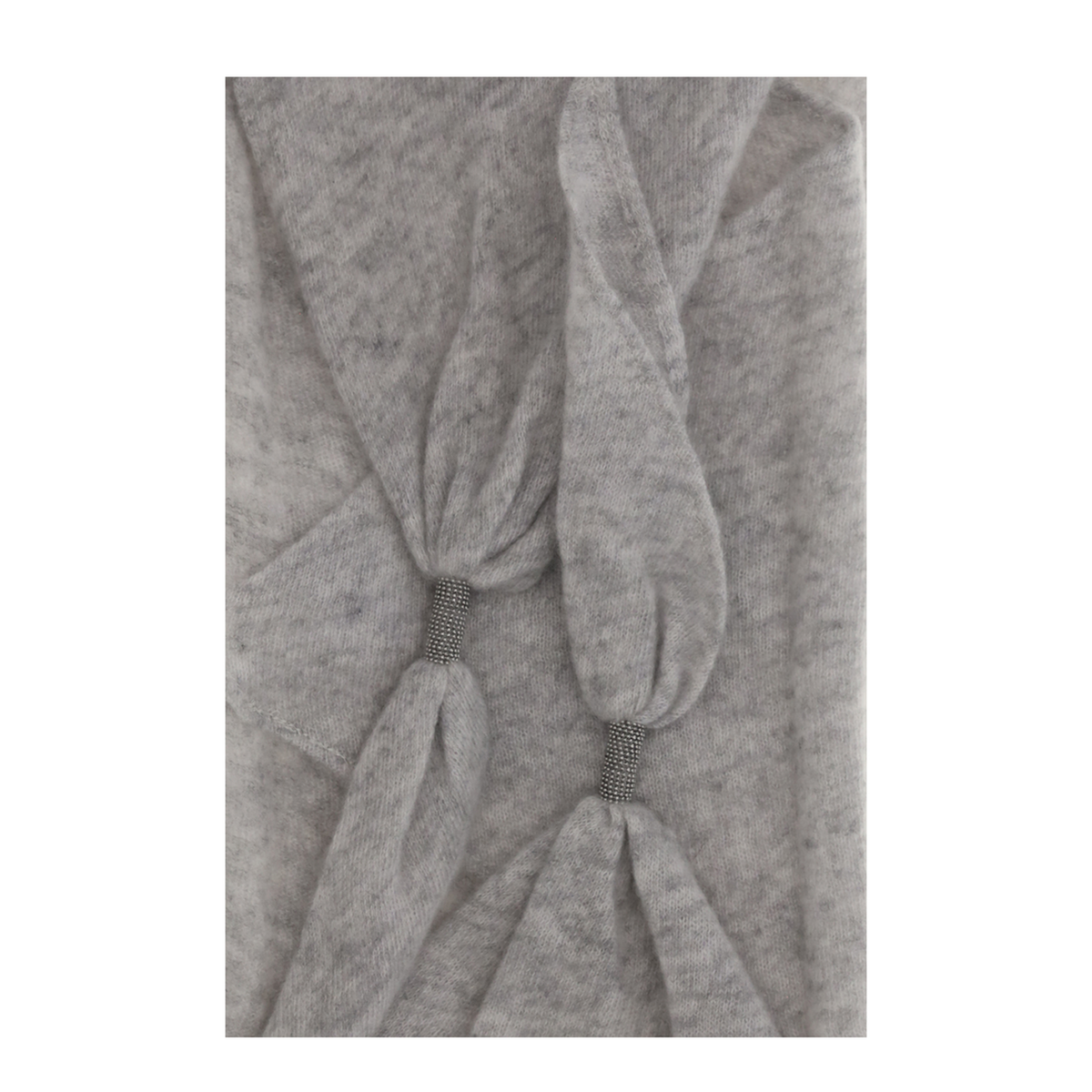 MAYFEYR - Brunello Cucinelli - Cashmere Scarf With Monile Details - MSCDFSW03CAE76