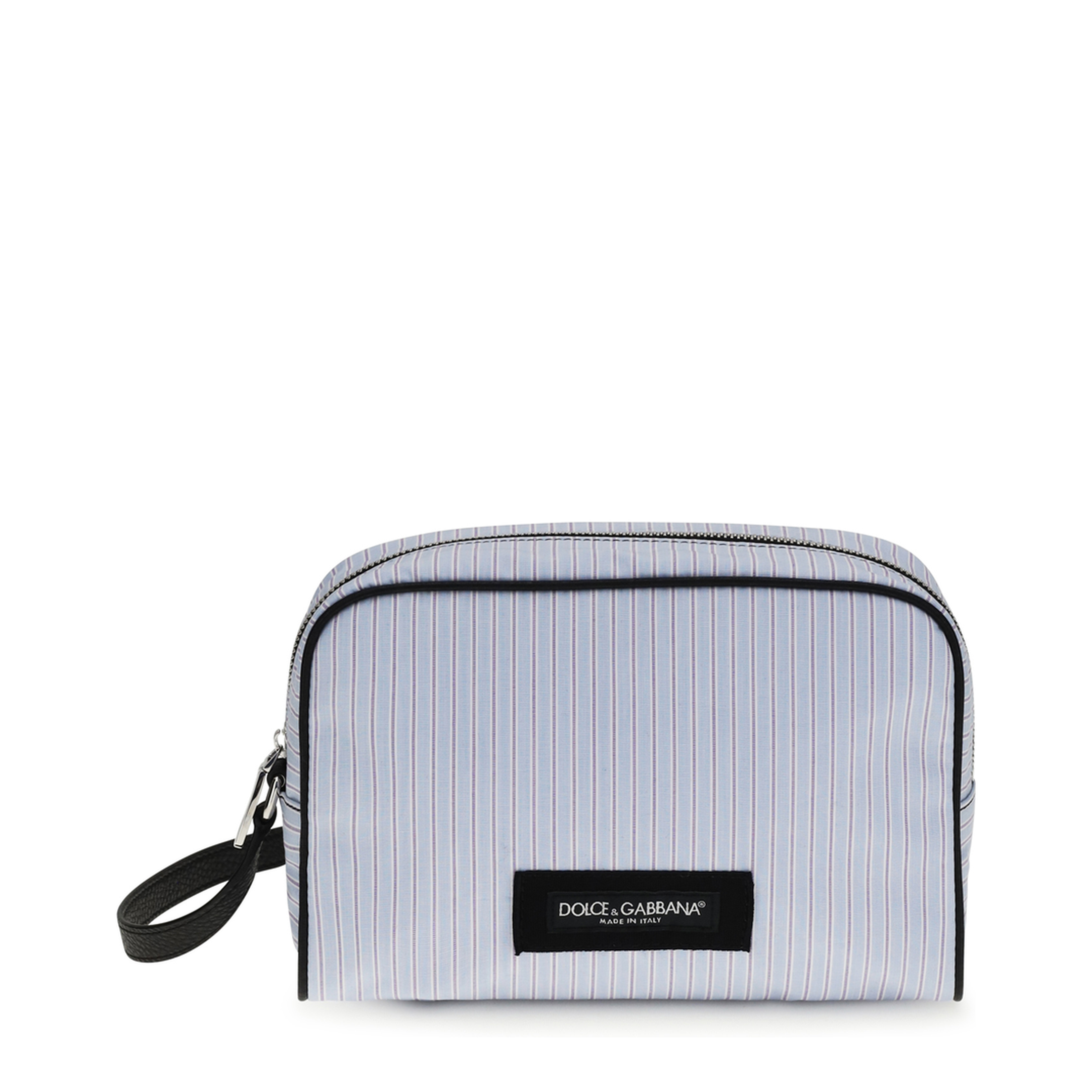 MAYFEYR - Dolce & Gabbana - Striped Poplin And Leather Handbag - BM2500A03908L879