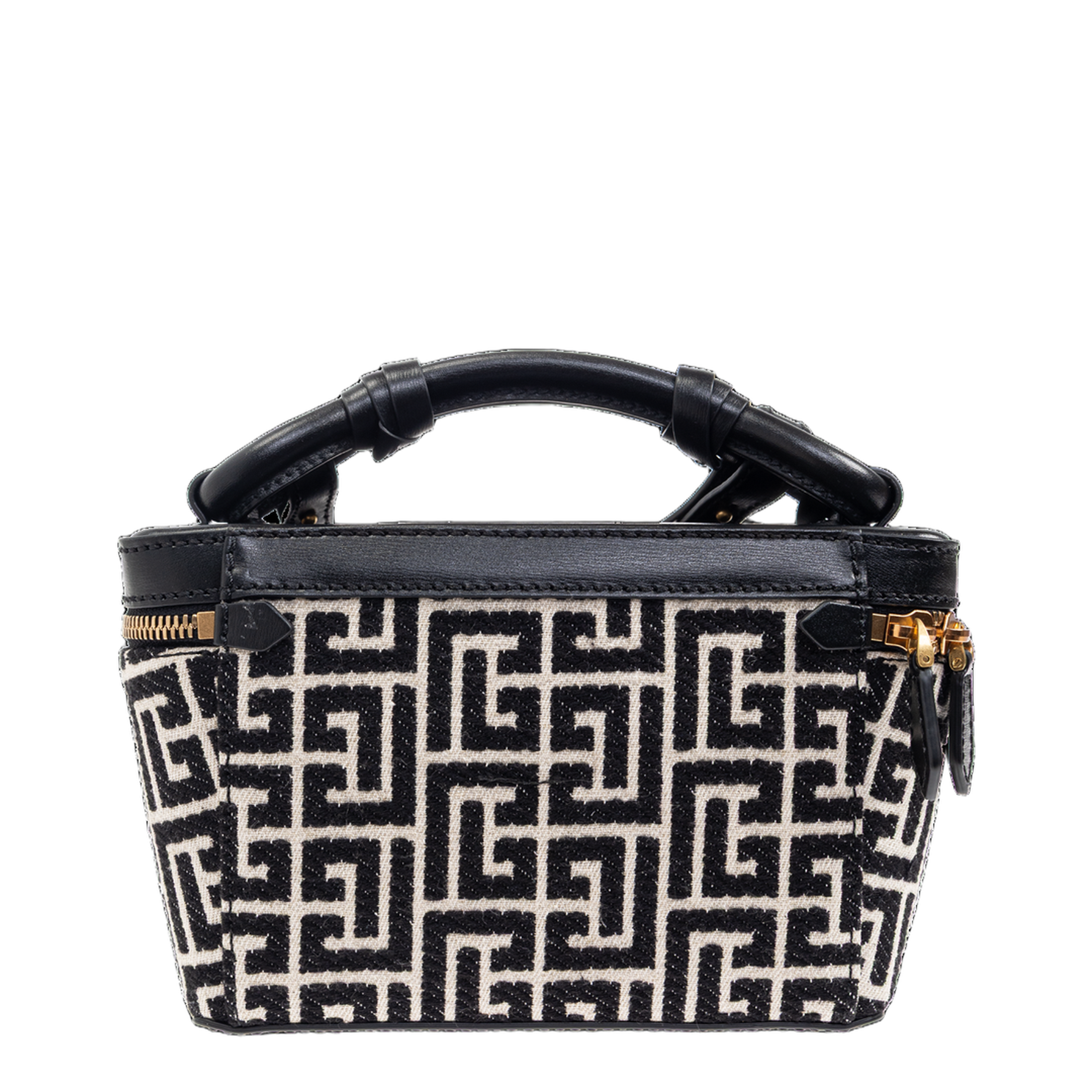 B-Army Vanity Case in Monogrammed Canvas and Leather