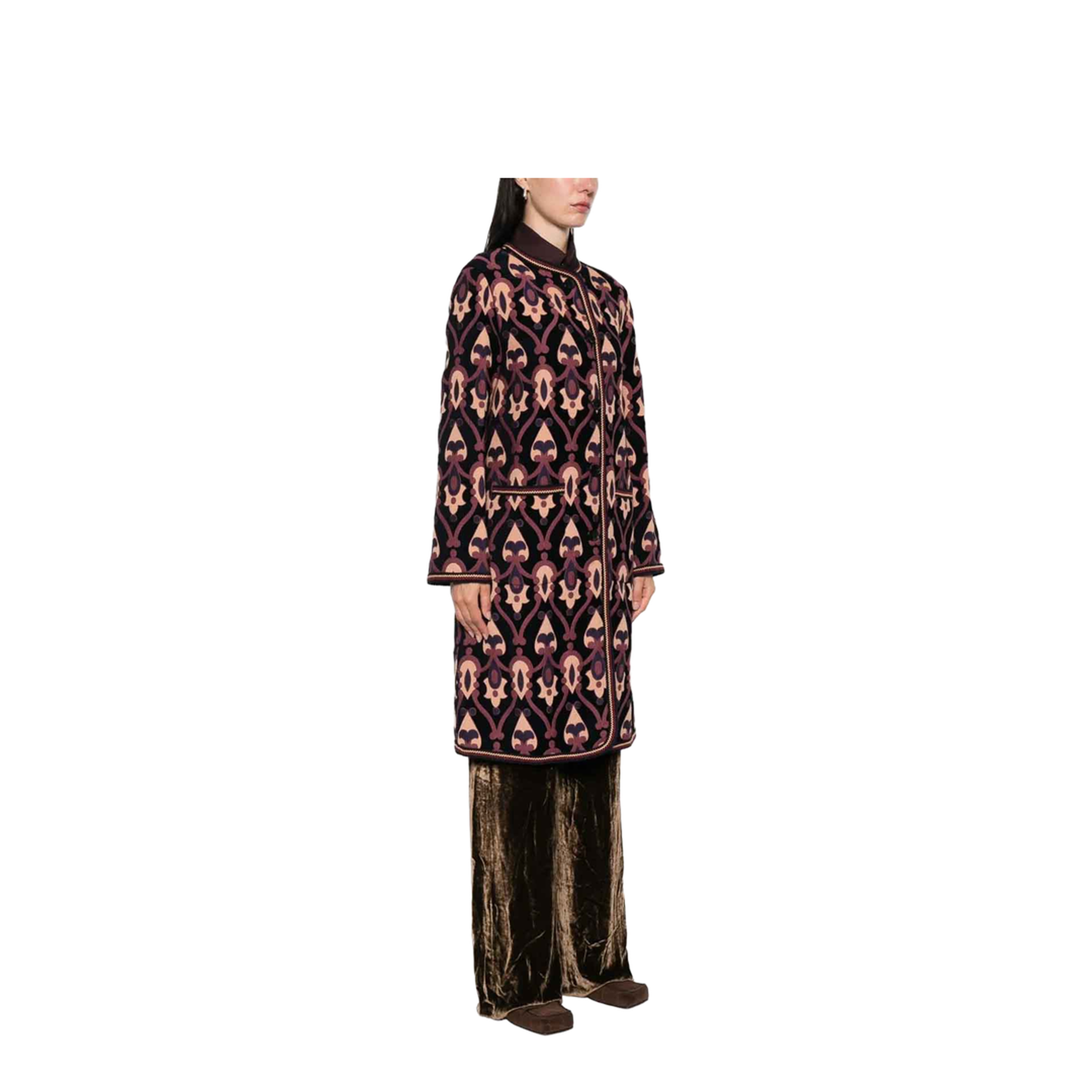 MAYFEYR - Etro - Printed Coat - WRAA004099TJEG9S9883