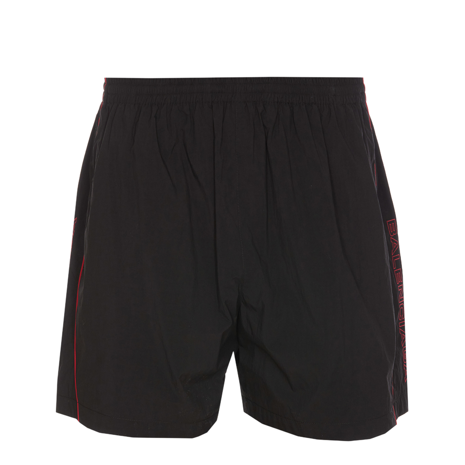 Bermuda Shorts with Red Logo