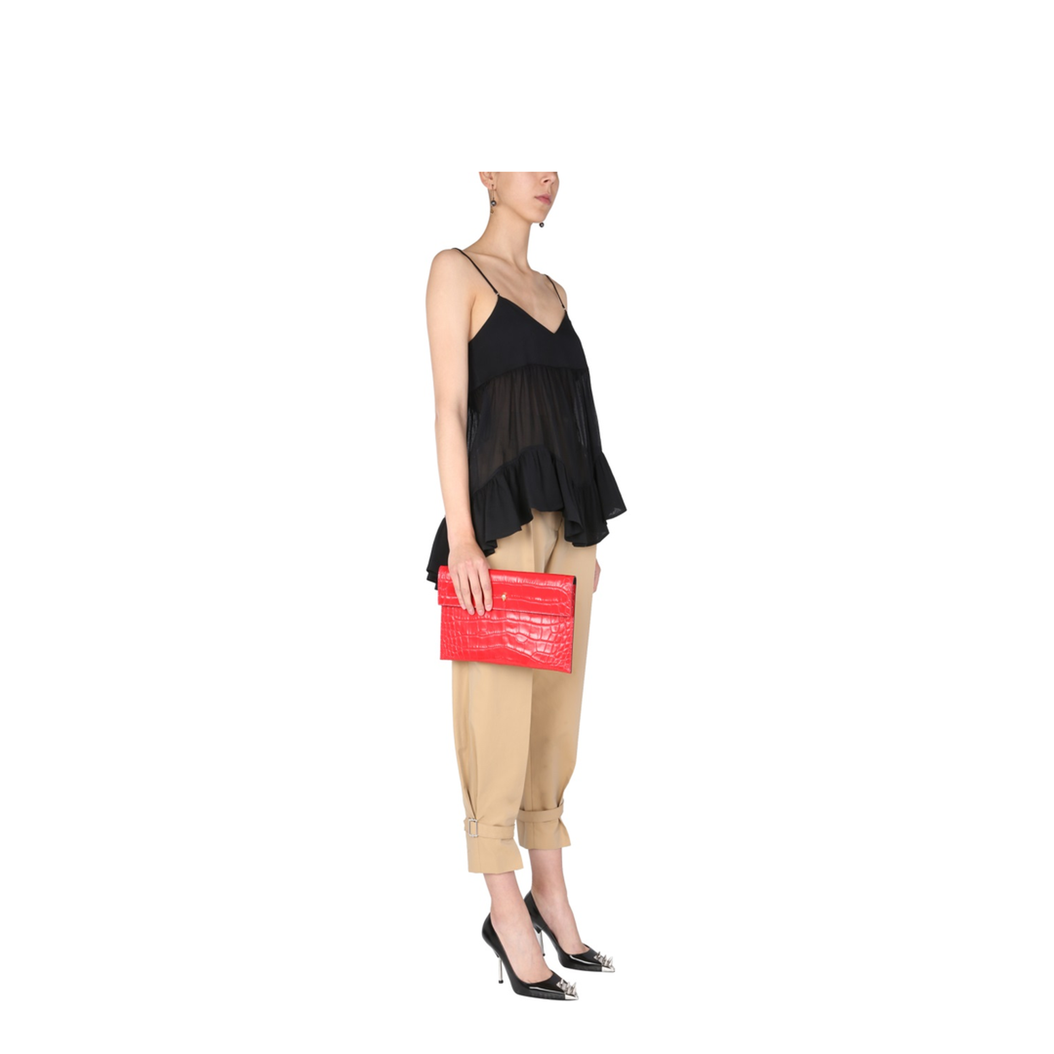 MAYFEYR - Alexander Mcqueen - Semi Transparent Top - 659288QAAAZ1000