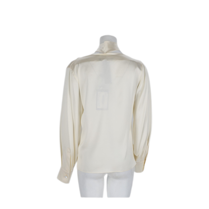 MAYFEYR - Max Mara - Beige Silk Top - 2621116014600101001
