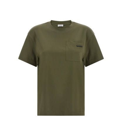 MAYFEYR - Brunello Cucinelli - Shiny Tab T-Shirt - M0T81EC710C9253