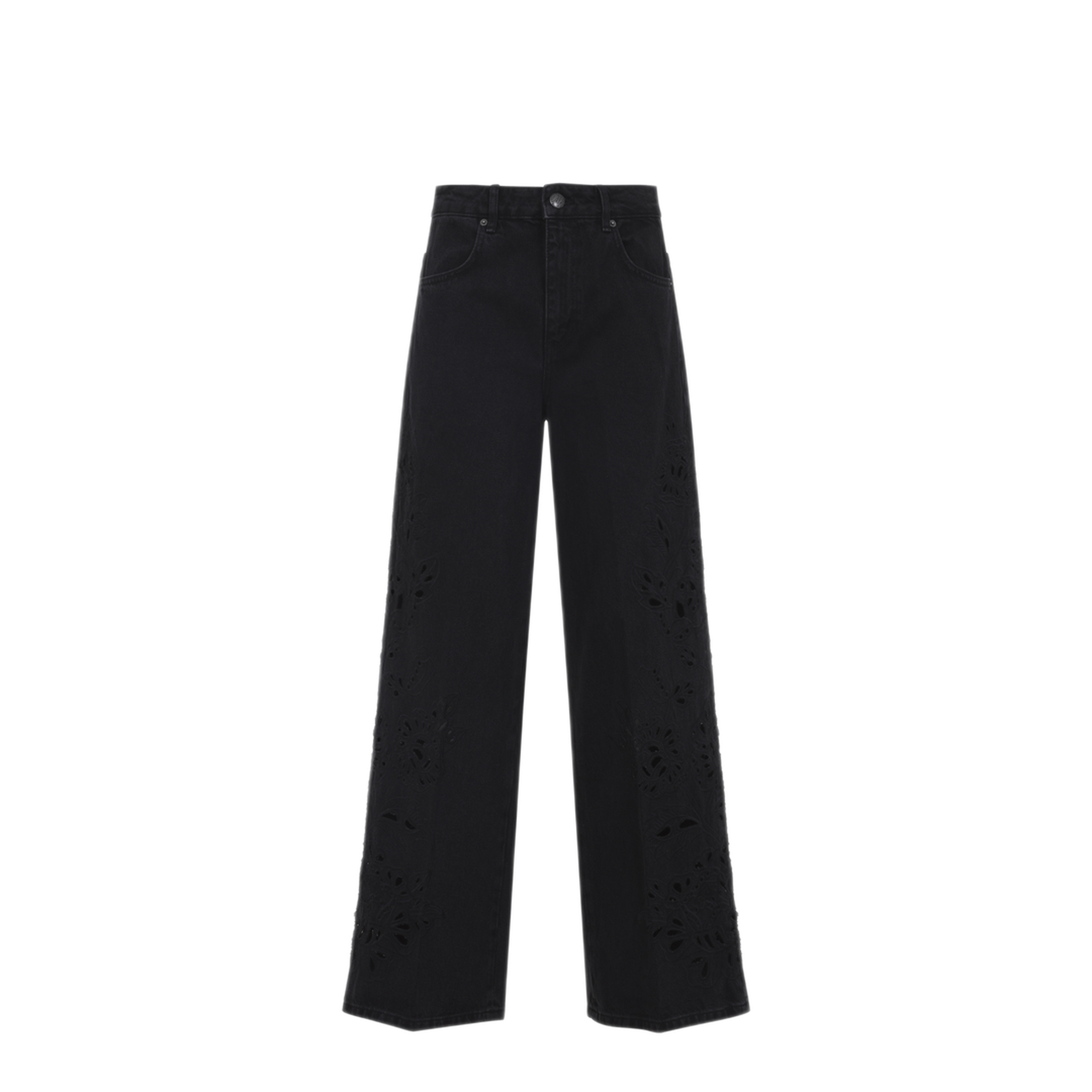 MAYFEYR - Farm Rio - Richilieu Black Cotton Jeans - 344820L0034
