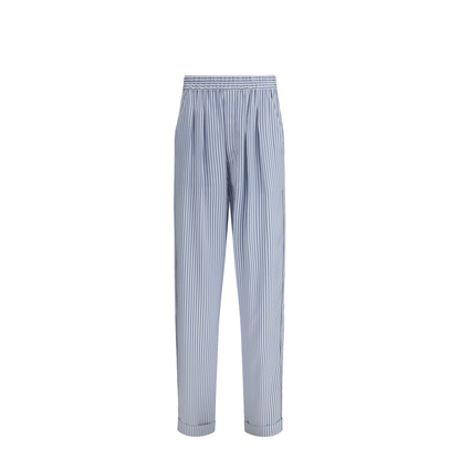 MAYFEYR - Tom Ford - Striped Silk Pj Pants - PAW682FAX1712