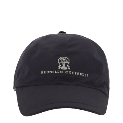 Water-repellent Microfibre Baseball Cap with Embroidered Logo