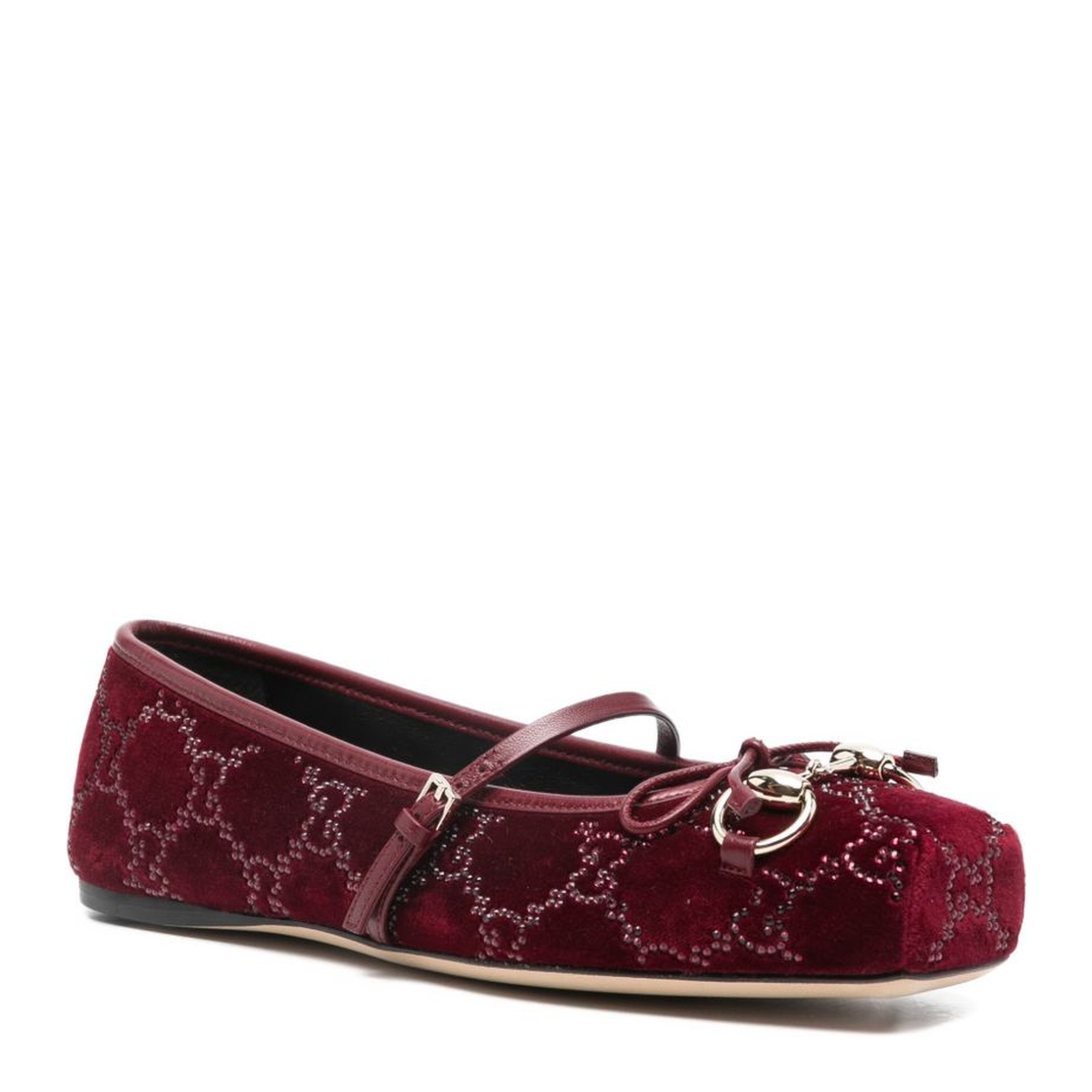 MAYFEYR - Gucci - Flat Shoes Bordeaux - 853100FAFD96255