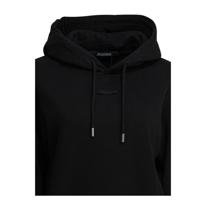 MAYFEYR - Jacquemus - Gros Grain Hoodie - HOW00247AJ00109BLACK