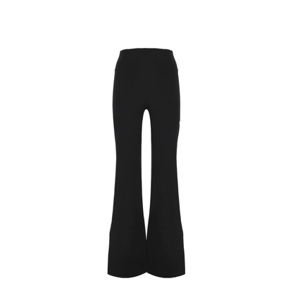 Black Activewear Flared Slim Lounge Pants