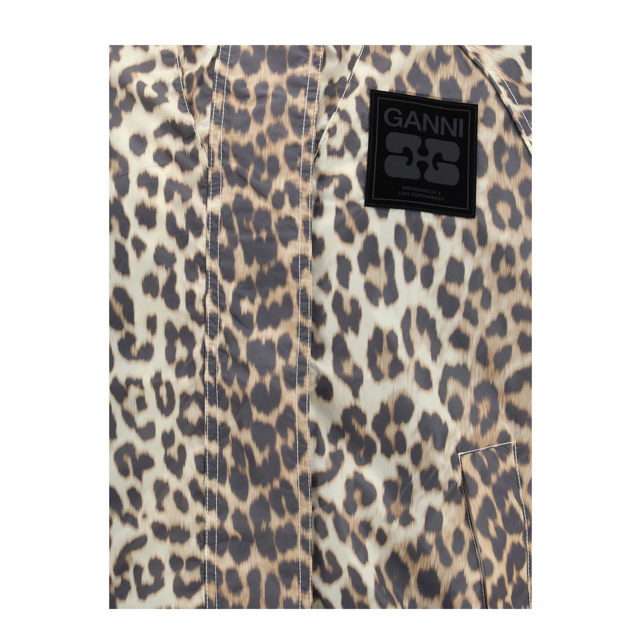 MAYFEYR - Ganni - Leopard Raincoat Jacket - W0738