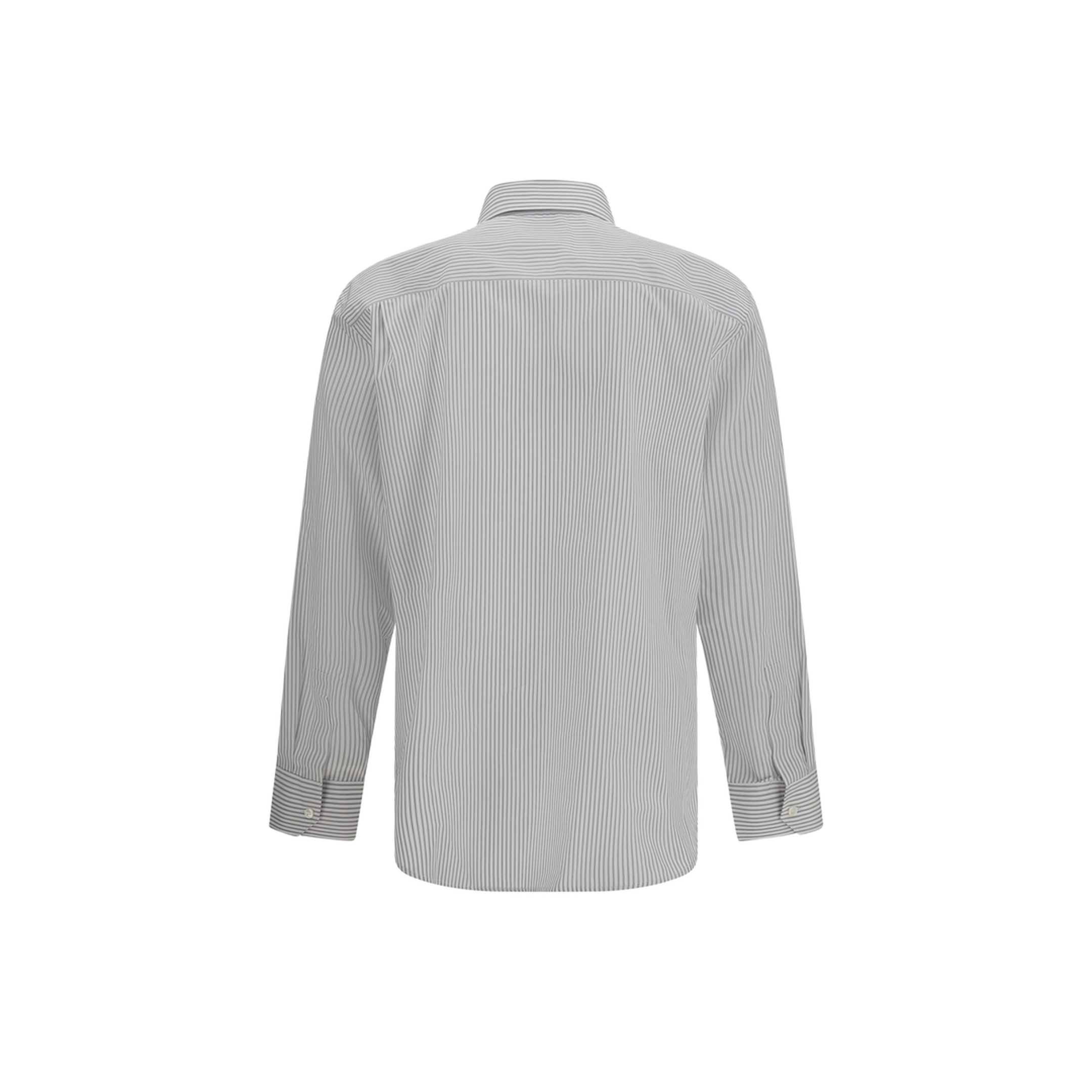 MAYFEYR - Saint Laurent - Striped Shirt With Button Fastening - 859779Y2N03
