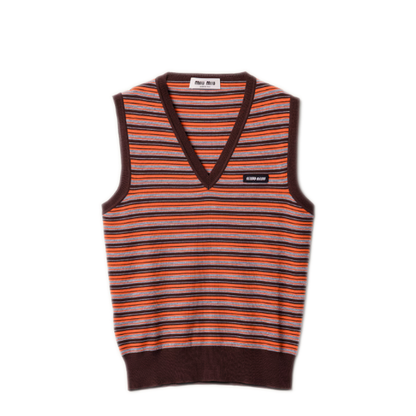 MAYFEYR - Miu Miu - Wool Stripes - MMV337SOOO1844F0049