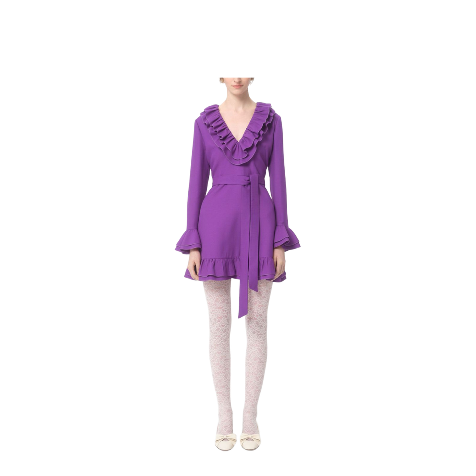 Dress Solid - Fuchsia