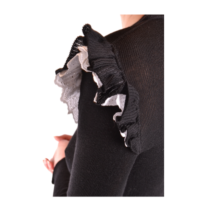 MAYFEYR - Philosophy - Black Cotton Sweater - GV0918