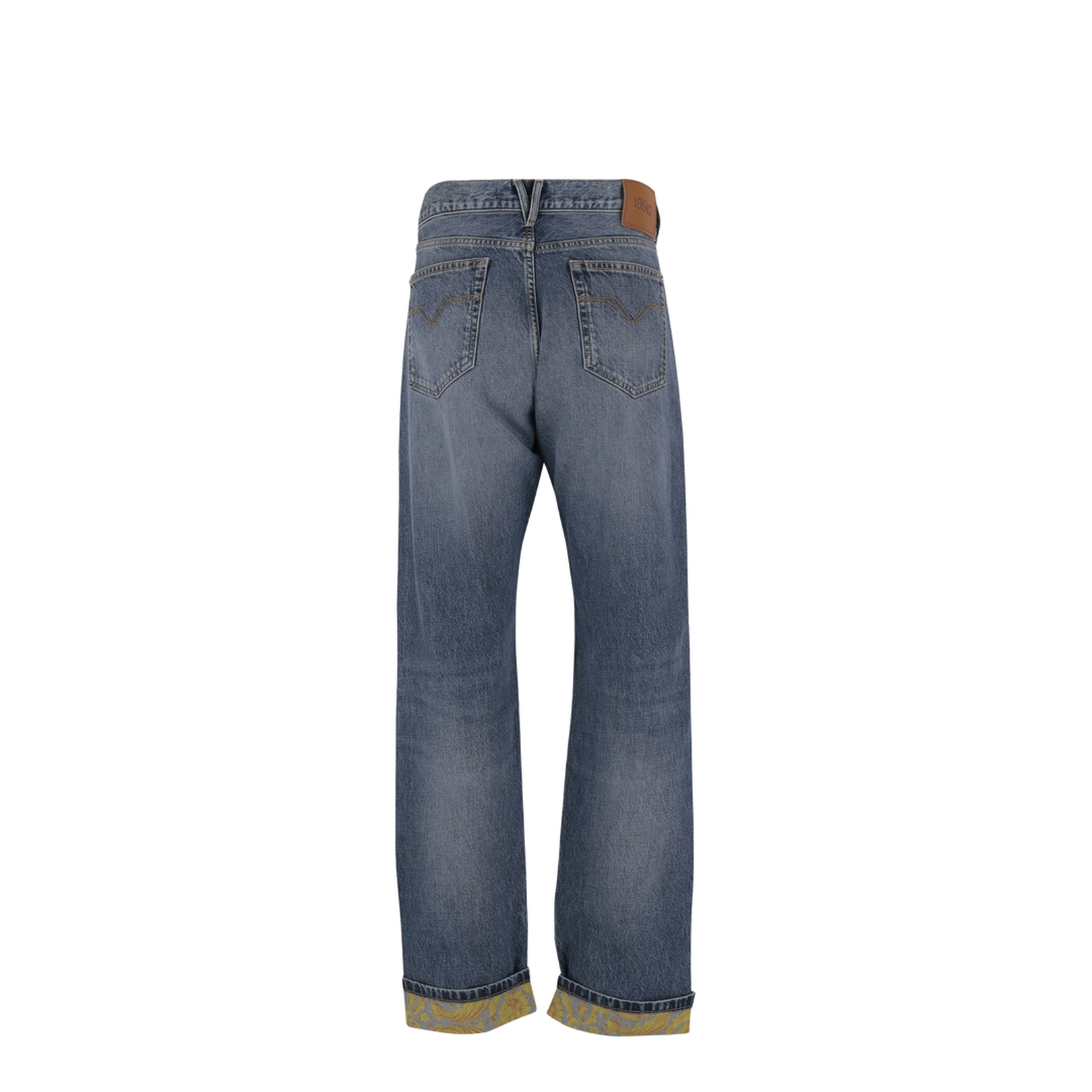 Indigo Blue Cotton Jeans