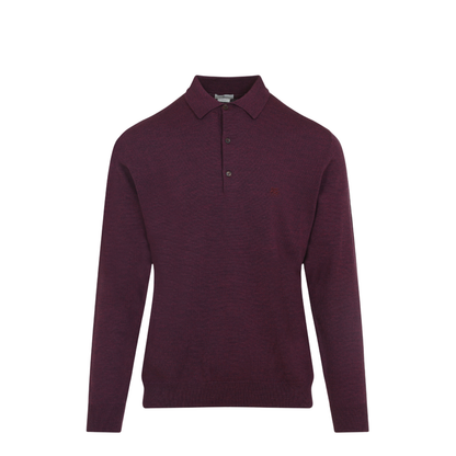 Knitted Polo L/S