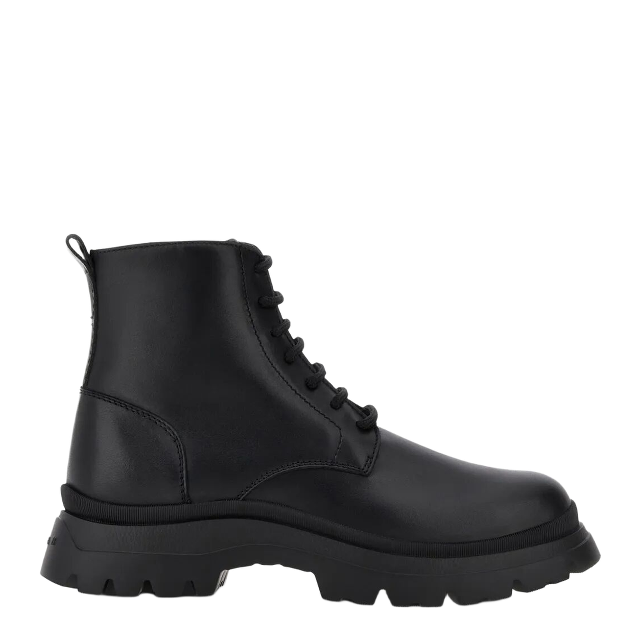 MAYFEYR - Hogan - Lace-Up Leather Boots With Zip - HXM6920FU60UDM