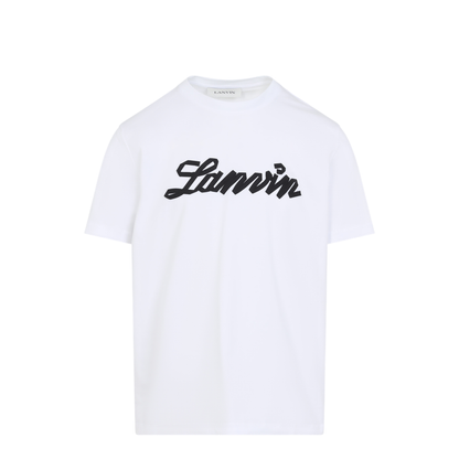 MAYFEYR - Lanvin - Embroidered Logo T-Shirt - RMTS0012J308P26