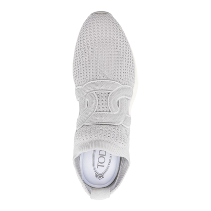 Light Grey Slip-On Sneakers