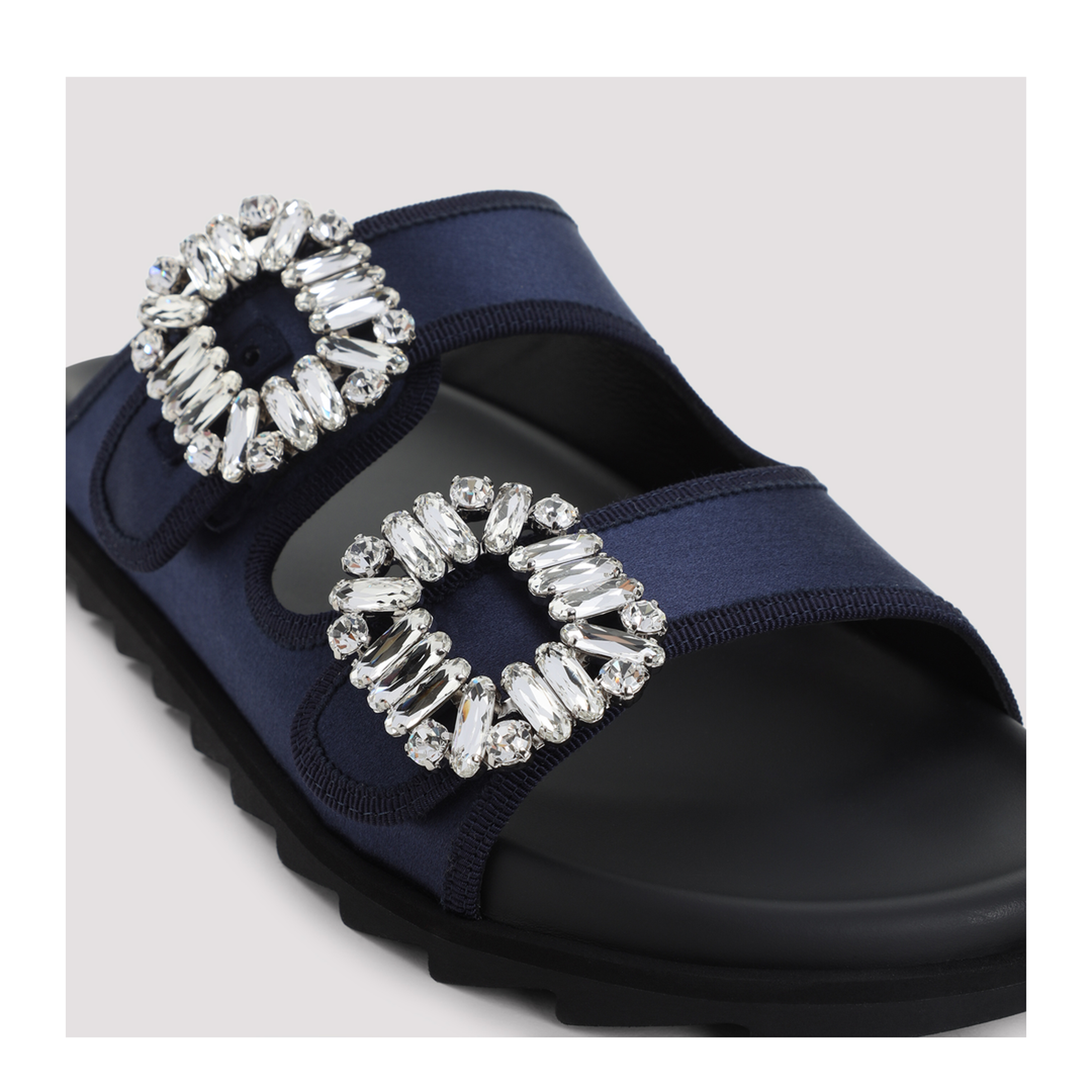 MAYFEYR - Roger Vivier - Slidy Strass Bord Gros Mules - RVW45844480RS0