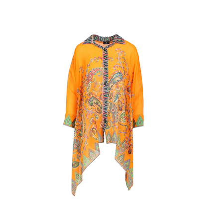 MAYFEYR - Etro - Printed Oversized Shirt - WRPA0031AKF35X0852