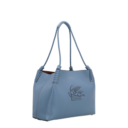 Small Libra Shopping Bag - Light Blue