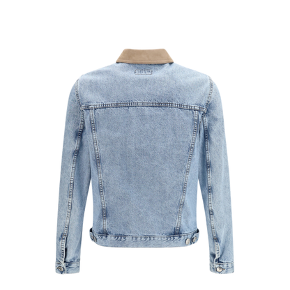 MAYFEYR - Brunello Cucinelli - Denim Jacket With Suede Collar - M241P6911