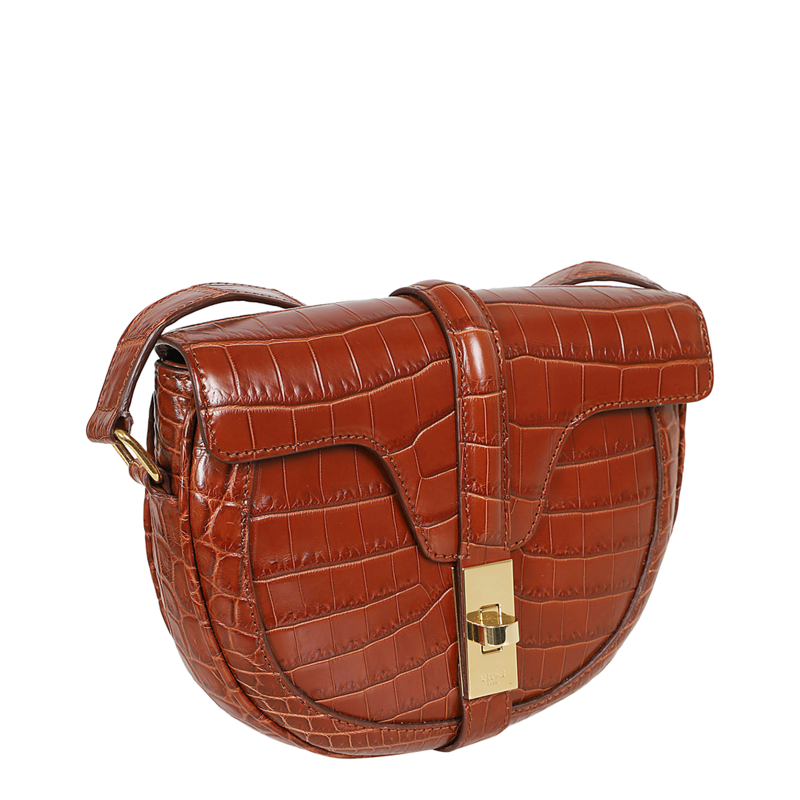 Medium Bucket in Triomphe Canvas and Calfskin